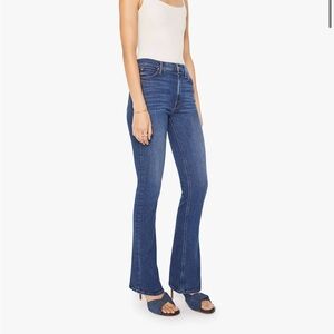 MOTHER Women's Boot Cut Jeans in Deep Blue